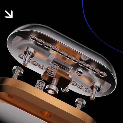Mech Egg EDC Fidget Slider Metal Fidget Toys ADHD Tool Anti-anxiety Office Desk Toys Adult Stress Relief Toys Birthday Gifts