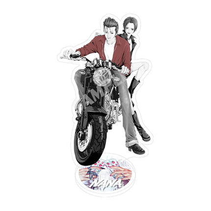 NANA Black White Manga Acrylic Stand Oosaki Nana Komatsu Hachi Okazaki Shinichi Anime Keychain Collection Desk Display Ornament