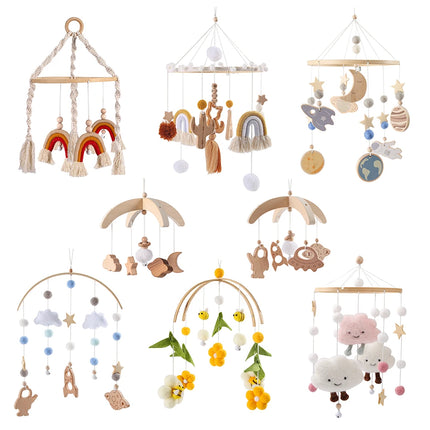 Baby Mobile for Crib Toys 0-12 Months For  Newborn Bed Bell Toddler Rattles Gift For Kids