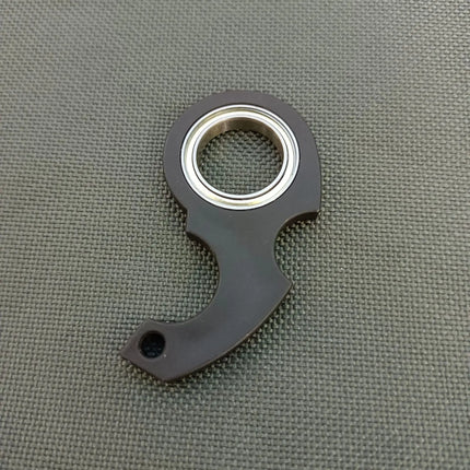 Fingertip Rotation Key Chains Decompression Spinner Anti-anxiety Bearing Lightning Hanging Key Rings for christmas birthday gift