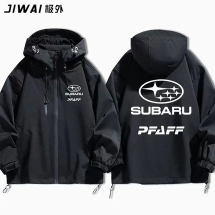 Subaru printed STI racing products, autumn and winter casual jacket fan clothing, men's and women's assault jackets