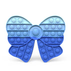 Gradient blue bow