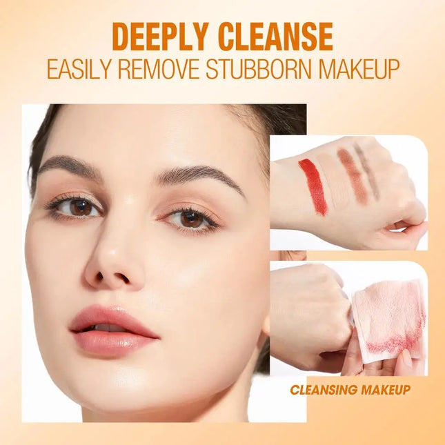 Dual Phase Makeup Remover With VC Essence For Sensitive Skin Instantly Dissolves Stubborn Makeup Without Irritation