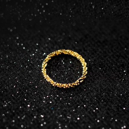 2mm Thin Stainless Steel Flexible Ring Wedding Band for Women Girl Size 5-10