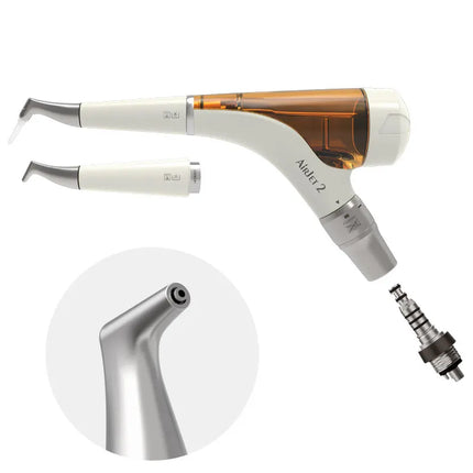 4-Jet Dental Air Polisher System - Kavo Quick Connect Prophy Unit with Adjustable 0-7PSI, Subgingival & Supragingival Cleaning
