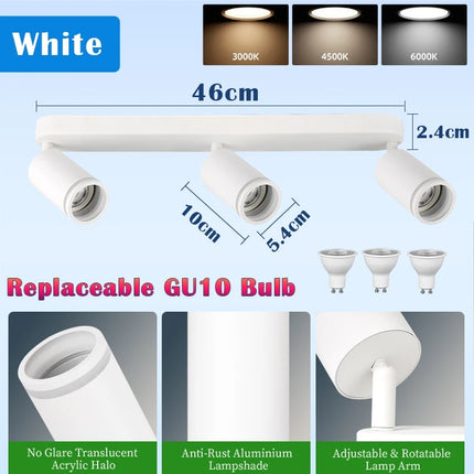110v 220v LED Ceiling Light GU10 LED Track Spot Light for Chandelier Bedroom Corridor Ceiling Lamp  Replacement Bulb lighting