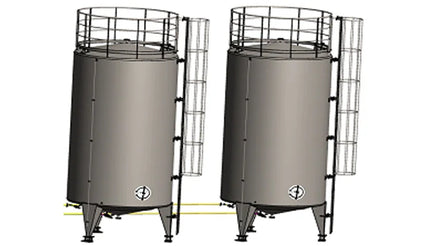 Custom Food Grade Stainless Steel Palm Oil Storage Tank with Nitrogen Filling System
