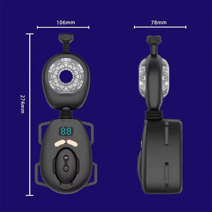 Automatic Swing Male Masturbator Remote Control Thrusting Vibrating Masturbator Cup Stroker Pocket Pussy Adult Sex Toys For Men