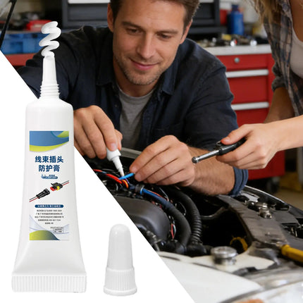 5g Battery Terminal Grease Dielectric Conductive Increase Conductivity Lubricating For Automotive Wiring Harness heads
