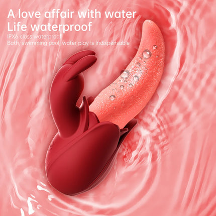 3 Second Orgasm Sex Toys Tongue Licking Rabbit Vibrator for Women Nipples Clit Anal Vibration Stimulation Female Masturbation 18