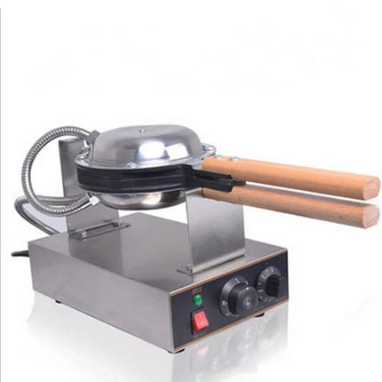 220V/110V Commercial Electric Chinese Hong Kong Puff Cake Waffle Iron Maker Machine FY-6 Bubble Egg Cake Oven Waffle Iron Maker