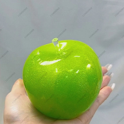Big Apple Stress Ball Apple Fidget Toys Non-Bounce Squeeze Ball ASMR Sensory Toys for Kids & Adults Anti-Stress Festival Gifts