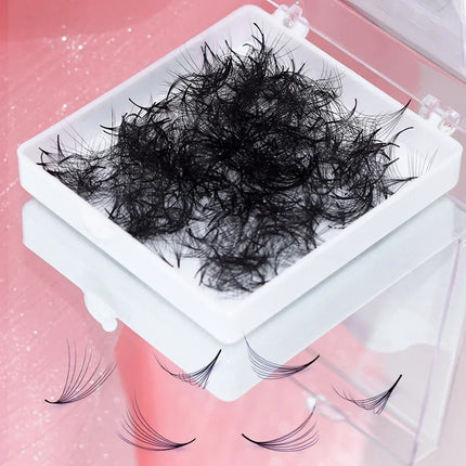 SONG LASHES  0.10 0.05 thickness Premade Fans Pointy Base Eyelash Extensions Sharp Thin Root  6D 8D 10D 12D 0.05 thickness