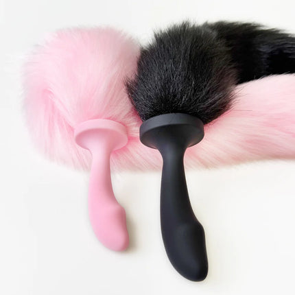 Silicone Butt Plug Sexy Plush Tail Anal Plug Unisex Butt Plug Anal Dilator Role Playing Toy Adult Game Anal Sex Toys for Women