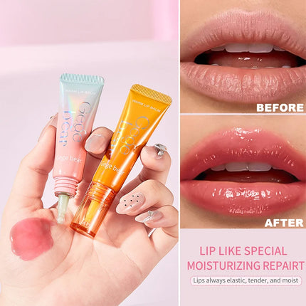 Gege Bear Moisturizing Color-changing Lip Balm with natural ingredients for soft, smooth lips all summer long