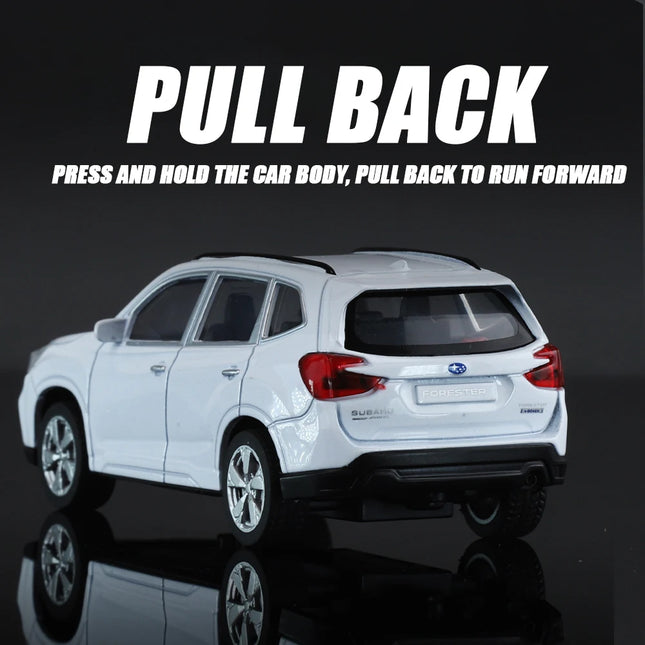 2025 1/43 Scale Subaru Forester WRX STI Sports Cars Alloy Diecast Metal Classic Model Toy Kid Exquisite Gift Collection Decorati