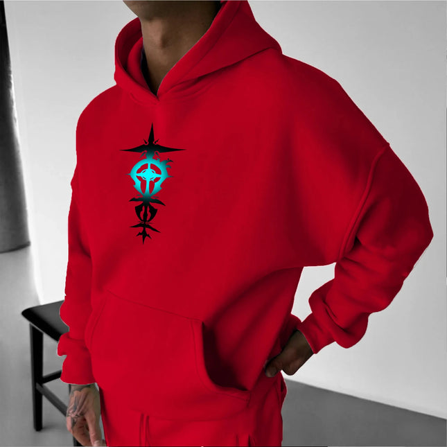 Solo Leveling Parent-child Clothing Autumn and Winter Japanese Hotblooded Animation Classic Character Hoodie Men's and Women's