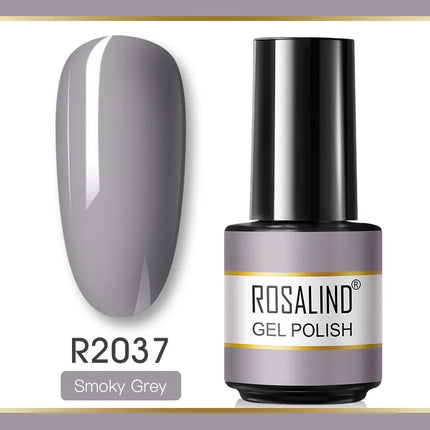 ROSALIND Gel Nail Polish UV Base Top Coat Soff Off Stamping Polish All For Art Manicure Semi Permanant Gel Nail Fast Shipping