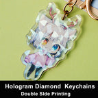 Holo diamond / 8.5CM(3.5inch) / China Mainland