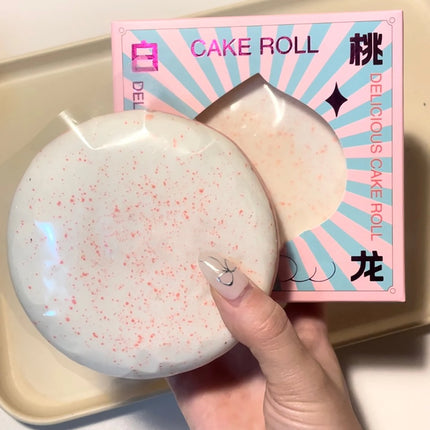 Mousse Cake Squishy Toy Slow Rising Brown Sugar Mousse Square Cake Slow Rebound Squeeze Toy Anti Stress Release Hand Relax Gift