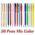 Blue / 50 MixSilver Pens / China Mainland