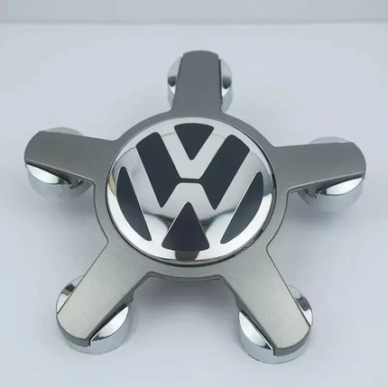 4PCS 135mm 4F0601165N Sticker Wheel Center Cap Car Hub Cap Five Claws Logo For Volkswagen B5 B6 B7 POLO Passat Golf MK5 Sticker