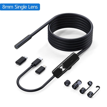 HD1920P Endoscope Inspection  Camera Type-C Mini Inspection Camera IP67  Car Sewer Pipeline Borescope for Android IOS iphone