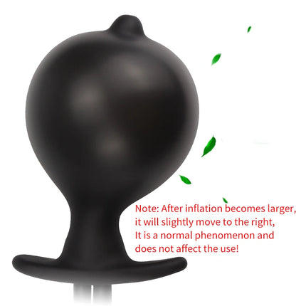 Anal Dilator Water Spray Butt Plug 3 IN 1 Inflatable Anal Plug Prostate Massager Sex Toys for Women Men Enema Cleaner
