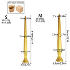 Gold-2pcs -S M
