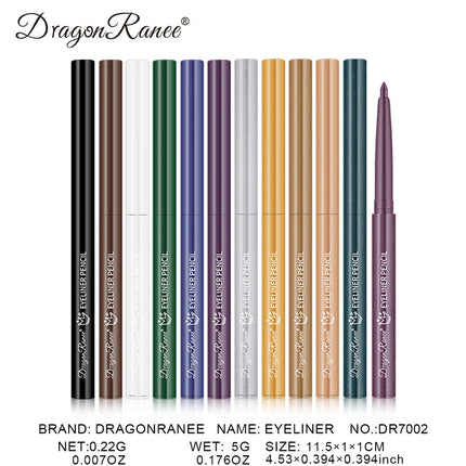 Eyeliner Pen Is Waterproof, Sweat-Proof, Does Not Smudge, Easy for Beginners to Use, Green, Purple, Black, Long-Lasting, Non-Fading Eyeliner Pen
