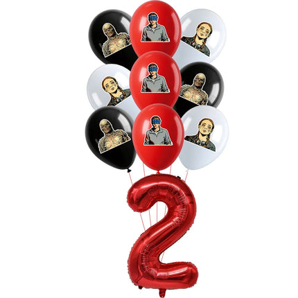 HOT Birthday Party Decorations Balloon Sets Disposable Party Plates Tablecloths Kids Birthday Gifts Baby Showers