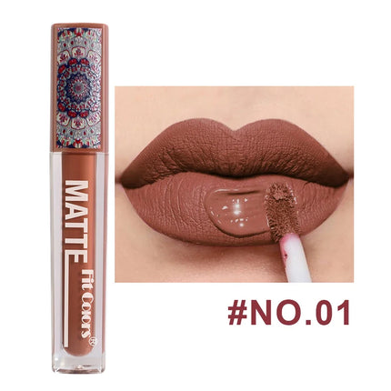 1Pc Velvet Matte Lipstick Lip Gloss Non Stick Cup Stain Makeup Beauty For women Waterproof Long lasting Cosmetics