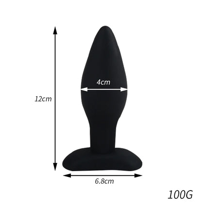 3 Sizes Silicone Anal Plug Set Wearable Butt Plug Stimulation Anus Masturbator G Spot Massage Dildo Sex Toy for Man Women