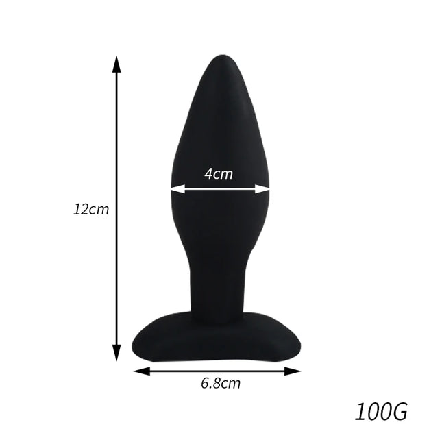 3 Sizes Silicone Anal Plug Set Wearable Butt Plug Stimulation Anus Masturbator G Spot Massage Dildo Sex Toy for Man Women