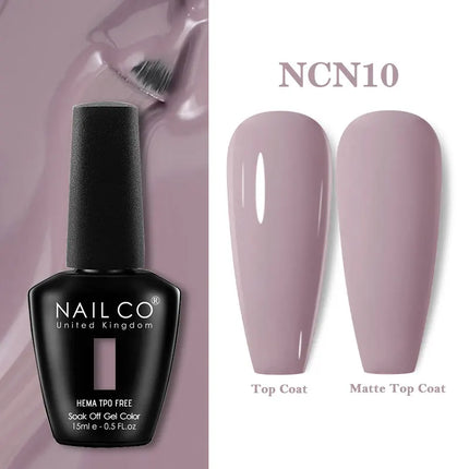 NAILCO 15ml Red Color Series Gel Varnish Coffee Gel Nail Polish Maximalism Reddish Gellak Design Brown Lacquer Nail Art Manicure
