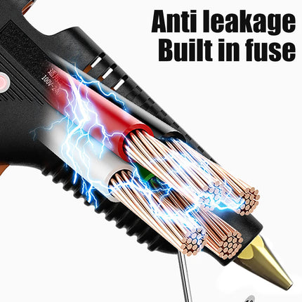 150W 100W Hot Melt Glue Gun 11mm Glue Sticks Industrial DIY Electrothermal Glue Gun Heat Temperature Electric Repair Tools
