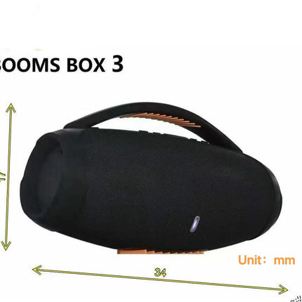 100W High-power Portable Bluetooth Speaker Outdoor Sports RGB/USB/TF Card Subwoofer 360 Surround Sound War Drum Speaker