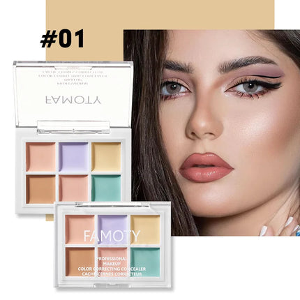 12 Color Concealer Palette Nude Contour Concealer Dark Skin Waterproof Full Coverage Foundation Makeup  Cover Face Foundation