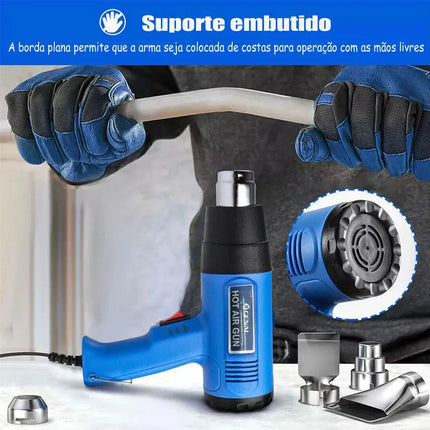 2000W 220V 127/220V Double Temperature Hot Air Gun