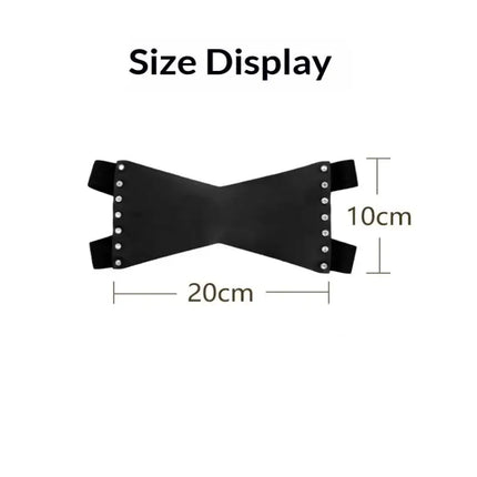 Black Leather Cosplay Blindfold Sexy Fashion Adult Eye Patch Party Costume Roleplay Props Sex Toys For Men Women Adult Games