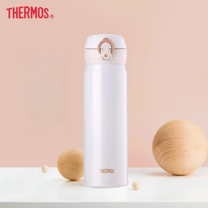 THERMOS 350/500ML Water Bottle Vacuum Flask Stainless Steel Thermal Mug, Hot Cold Keep 6-12H,Leakproof for Office Outdoor Travel