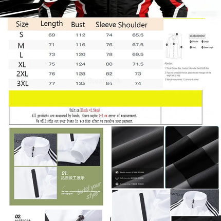 2026 Honda New Men's Jacket - Windproof Coat - Hip-Hop Street Style Jacket - Racing Suit - Women's Zipper Trendy Brand Coat