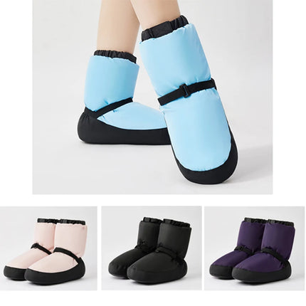 Warm ballerina boots for women, training shoes, winter boots, up