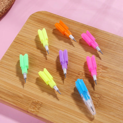 Gift Creative Rainbow Multifunctional Building Block Changing and Deformable 8 Section Pencil Student Prize Stationery Wholesale