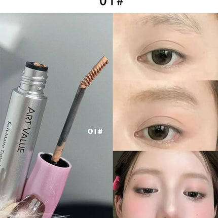 Natural Dyeing Eyebrow Cream Waterproof Long Lasting Quick Dry  Brown Tint Eyebrow Mascara Eyes Makeup Brow Gel Cosmetic