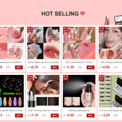 Blush Makeup Love Palette 4 Color Mineral Powder Peach Red Rouge Lasting Natural Hawthorn Cheek Tint Waterproof Blusher Cosmetic