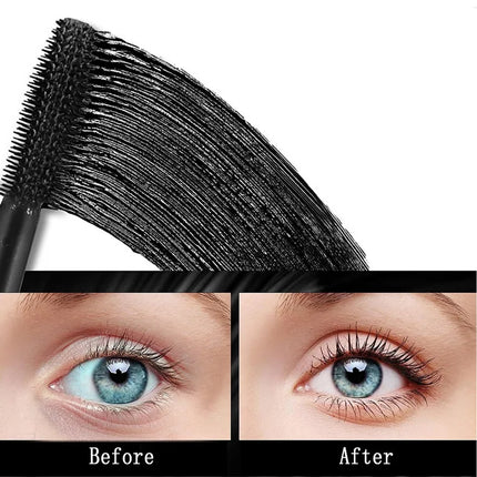 Colorful 5D Volume Mascara Lasting Styling Waterproof Quick Dry Blue Purple Curling Lengthen Long Eyelash Silk Extension Cream