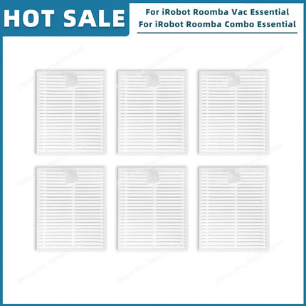 Compatible For iRobot Roomba Combo Essential / Vac Essential / 2 Essential Parts Accessories Main Side Brush Filter Mop Cloth
