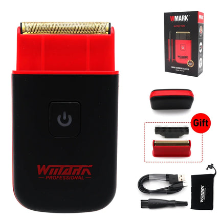 WMARK NG-7901 Electric Shaver 8800RPM Full Metal Mini body Cordless Professional Shaver Hair Trimmer Men's Barber Machine