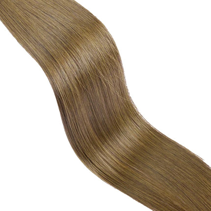 DIYOMO Butterfly Weft Hair Extensions for Women Hand Tied Invisible Weave Double Sided PU Hole Genius Weft Bundles